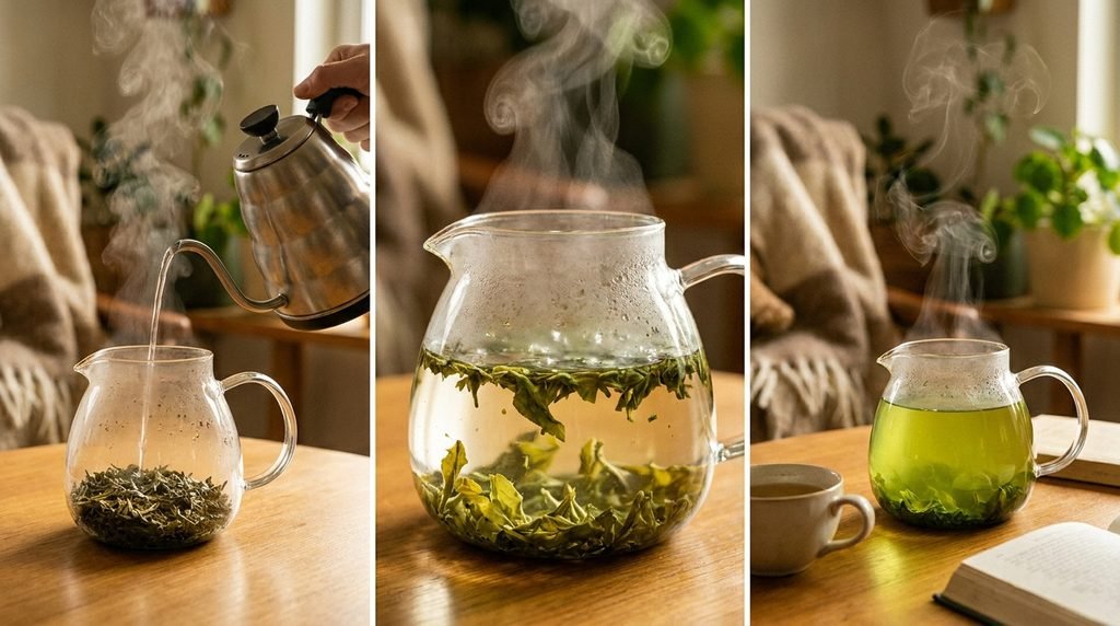 chá verde